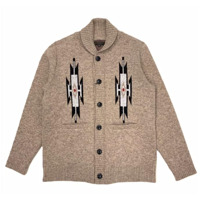 WESTRIDE/ウエストライド】 カーディガン/ NATIVE SHETLAND WESTRIDE/ウエストライド】 カーディガン/ NATIVE SHETLAND