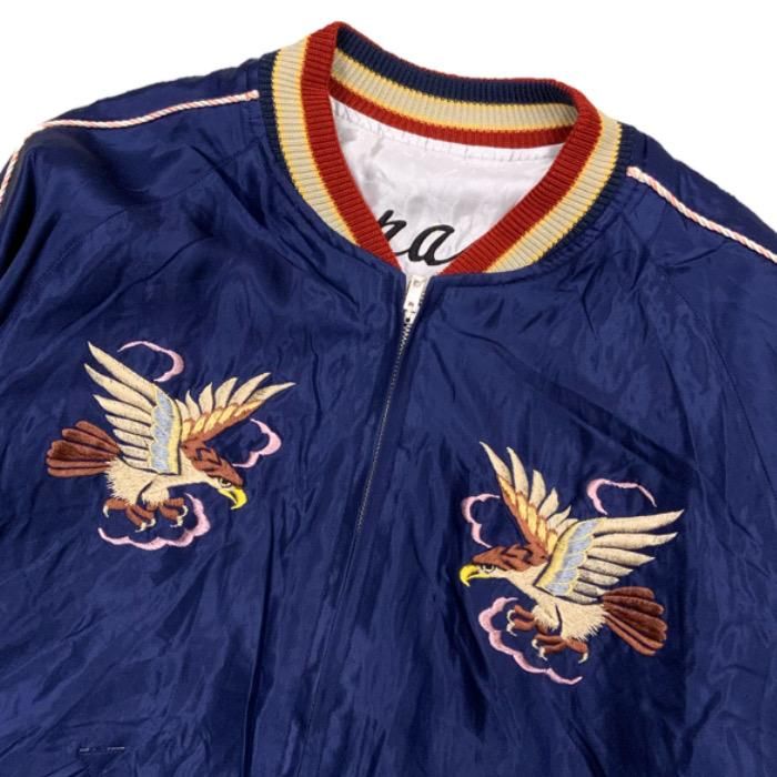 souvenir jacket \"eagle&dragon × mutant\" Lot No. TT14892-162 / Mid 1950s Style Acetate Souvenir