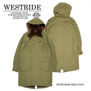 【WESTRIDE/ウエストライド】ジャケット/PETER HEAD FIELD COAT/WAF2201