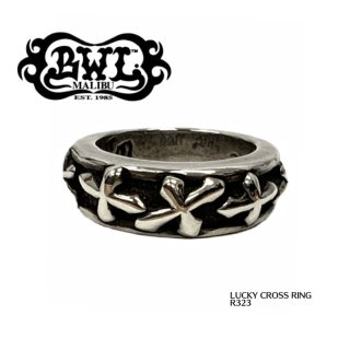 【BWL/ビルウォールレザー】リング/Lucky Cross Ring /R323