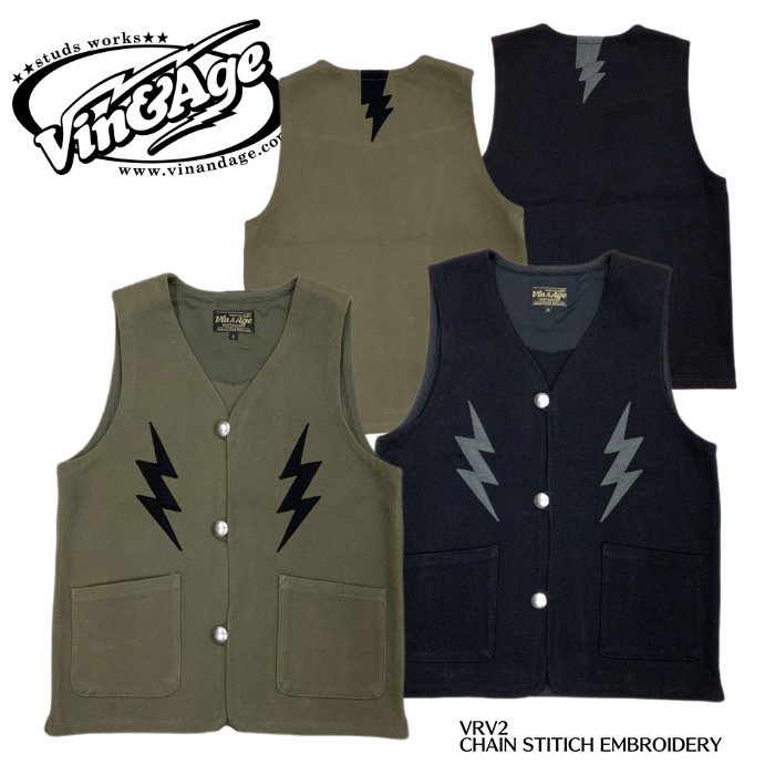 Mediam kids Vintage rug vest 新品ベスト