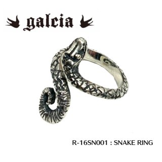 【galcia/ガルシア】リング/R-16SN001　Silver925 : SNAKE RING