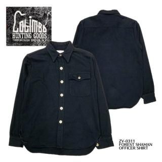 COLIMBO/ܡFOREST SHAMAN. OFFICER SHIRT C.P.O TYPE FLANNEL SHIRTS/ZV-0311