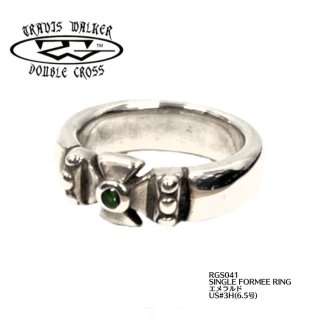 TravisWalkerȥۥ/RGS041-5 SINGLE FORMEE RING WITH emerald
US31/2ܥ7