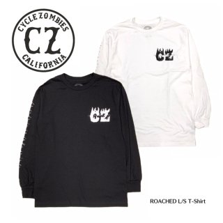 CycleZombies / サイクルゾンビーズ  ROACHED L/S T-Shirt　CZ-MLST029