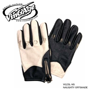 【VIN＆AGE/ヴィンアンドエイジ】NAUGHTY LEATHER GLOVE / VG23L-NS