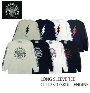 CALIFORNIA LINE/ե˥饤ۥT/LONG SLEEVE TEE CLLT23-001/SKULL ENGINE