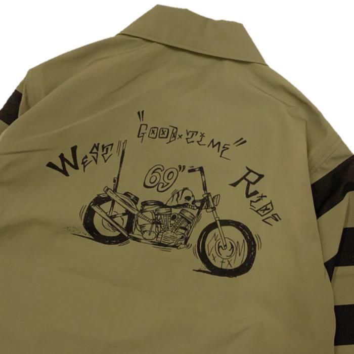 WESTRIDE/ウエストライド】ウィンドブレーカー/23SS GHOST WESTRIDE/ウエストライド】ウィンドブレーカー/23SS GHOST
