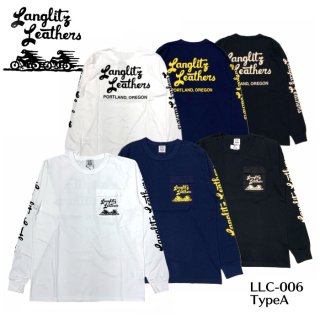 【Langlitz Leathers /ラングリッツレザーズ】ロングスリーブTシャツ/TypeA LLC-006