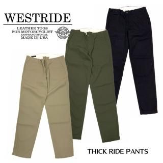 WEST RIDE/ȥ饤ɡۥܥȥ/23SS THICK RIDE PANTS /MB1719-1