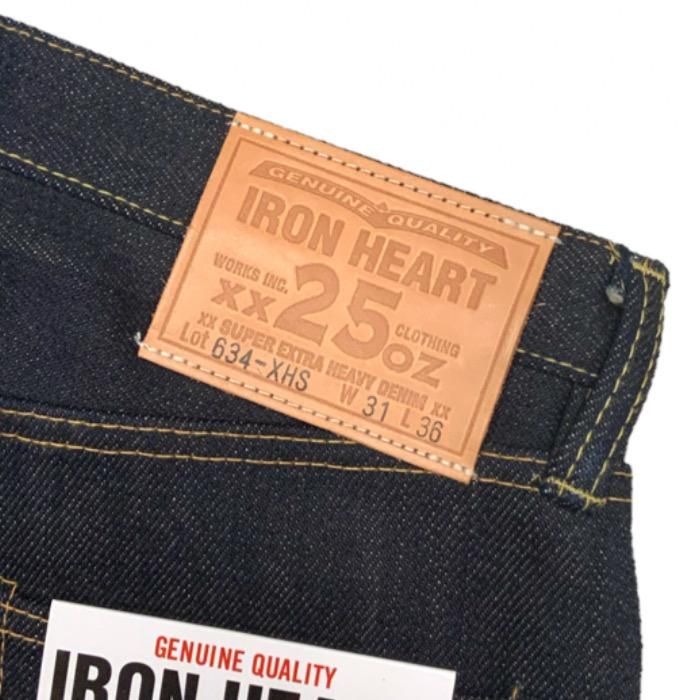 IRON HEART / アイアンハート】 ボトム/634-XHS/ 25ozセルビッチデニム