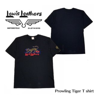 Lewis Leathers/륤쥶T/Prowling Tiger T shirt