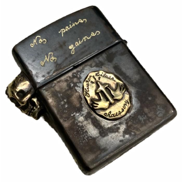 galcia/ガルシア】ジッポー/ZIPPO-B002 : BRASS ZIPPO REAL DEAL仙台