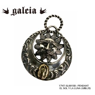 【galcia/ガルシア】ペンダントトップ/   EL SOL Y LA LUNA (太陽と月)