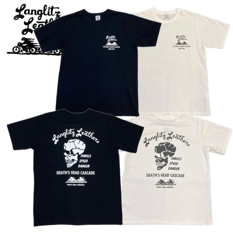 Langlitz Leathers/ラングリッツレザーズ】Tシャツ/ S/S Tee LLC Langlitz Leathers/ラングリッツレザーズ】Tシャツ/ S/S Tee LLC