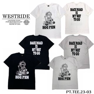 【WEST RIDE/ウエストライド】Tシャツ/PT.TEE.23-03 