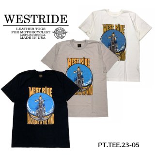 【WEST RIDE/ウエストライド】Tシャツ/PT.TEE.23-05 