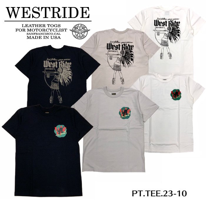 【WEST RIDE/ウエストライド】Tシャツ/PT.TEE.23-10ーー REALDEAL仙台(リアルディール仙台)