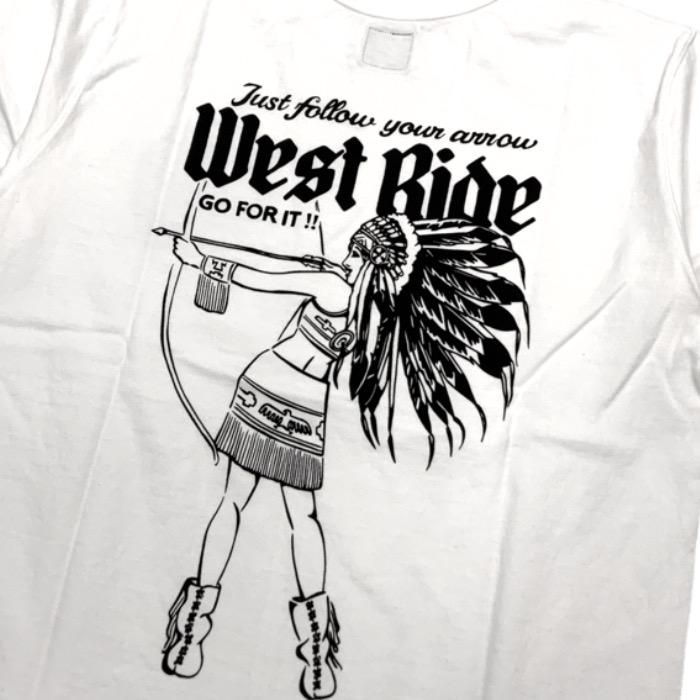 WEST RIDE/ウエストライド】Tシャツ/PT.TEE.23-10ーー REALDEAL WEST RIDE/ウエストライド】Tシャツ/PT.TEE.23-10ーー REALDEAL