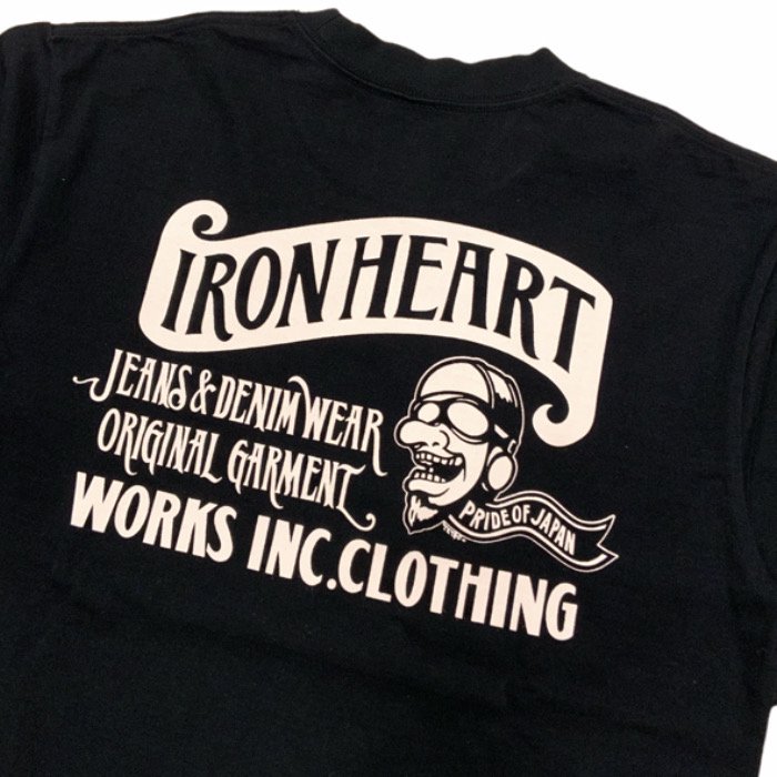 XL！ IRON HEART ビッグロゴデザイン Tシャツ アイアンハート