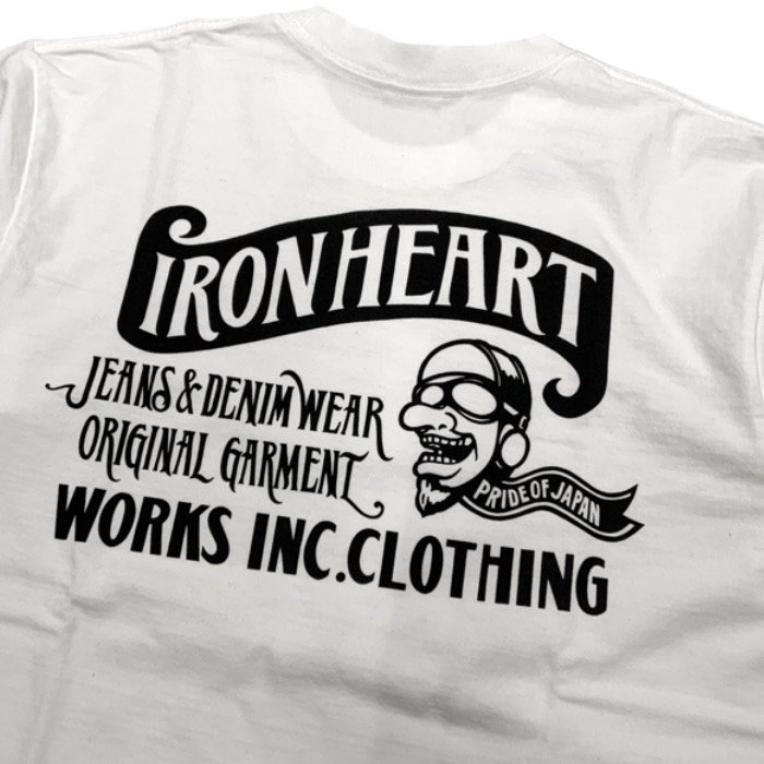 XL！ IRON HEART ビッグロゴデザイン Tシャツ アイアンハート