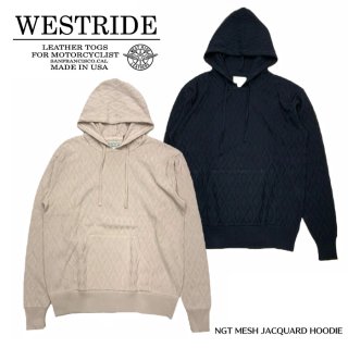 WESTRIDE/ȥ饤ɡۥ˥åȥѡ/NGT MESH JACQUARD HOODIE