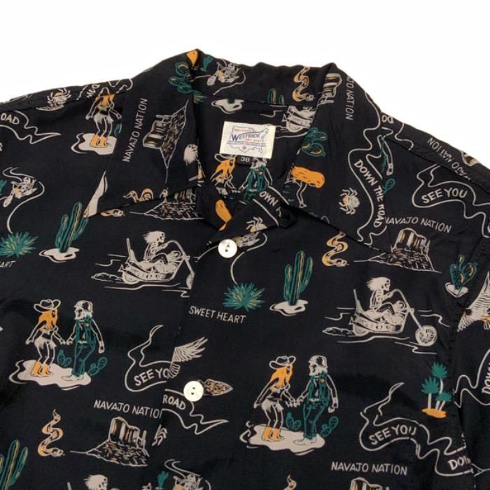 ウエストライド SINNERS MC 半袖ボーリングシャツ WESTRIDE ウエストライド SINNERS MC 半袖ボーリングシャツ WESTRIDE
