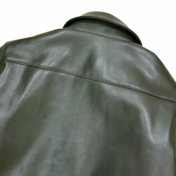 ワイツーY❜2　馬皮　オリーブグリーン レザー ジャケット 楽天市場】【 Y'2 LEATHER（ワイツーレザー） 】 EB-140