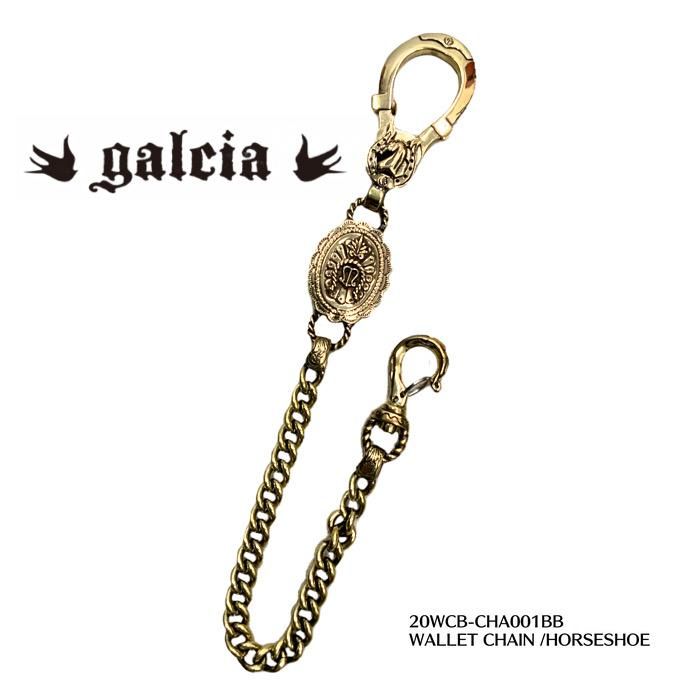 galcia ウォレットチェーン galcia - SKULL & MARIA WALLET CHAIN (BRASS) | SKANDA