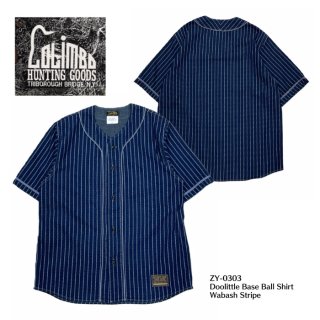 【COLIMBO/コリンボ】Doolittle Base Ball Shirt　WABASH半袖シャツ ボタンシャツ/ZY-0303