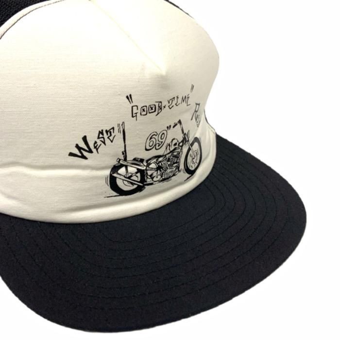 WESTRIDE/ウエストライド】 MESH CAP: GOOD TIME 69ーー REAL