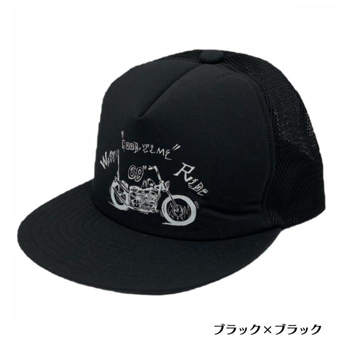 WESTRIDE/ウエストライド】 MESH CAP: GOOD TIME 69ーー REAL