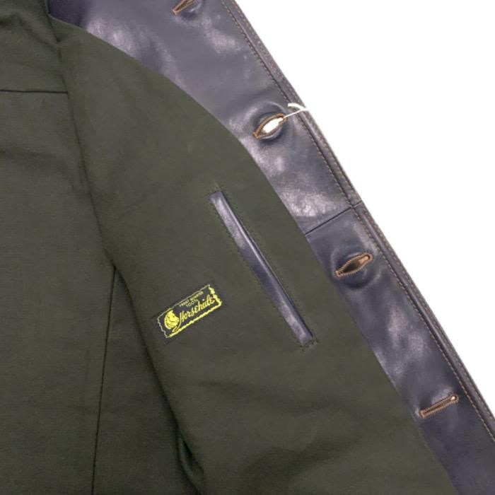 Y'2 LEATHER/ワイツーレザー】レザージャケット/IB-139 INDIGO Y'2 LEATHER/ワイツーレザー】レザージャケット/IB-139 INDIGO