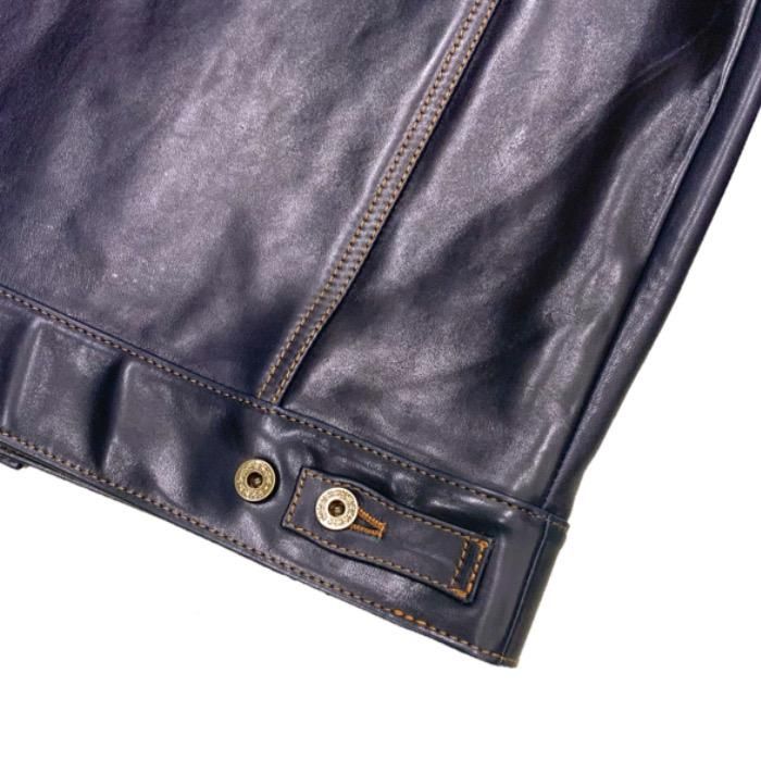 Y'2 LEATHER/ワイツーレザー】レザージャケット/IB-139 INDIGO Y'2 LEATHER/ワイツーレザー】レザージャケット/IB-139 INDIGO