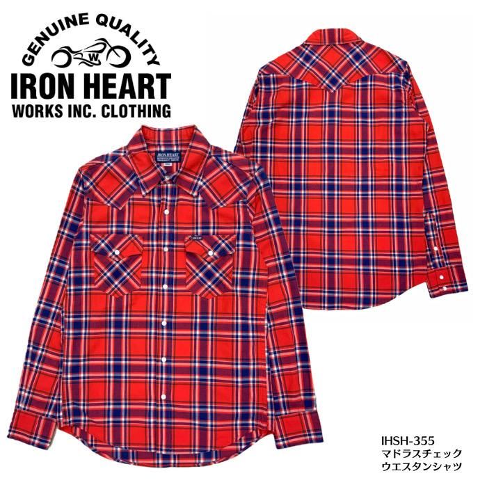 IRON HEART / アイアンハート】ネルシャツ/IHSHｰ300 ウルトラ