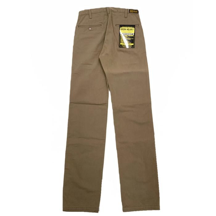 IRON HEART / アイアンハート】10.6ozヘリンボーントラウザー/ 735