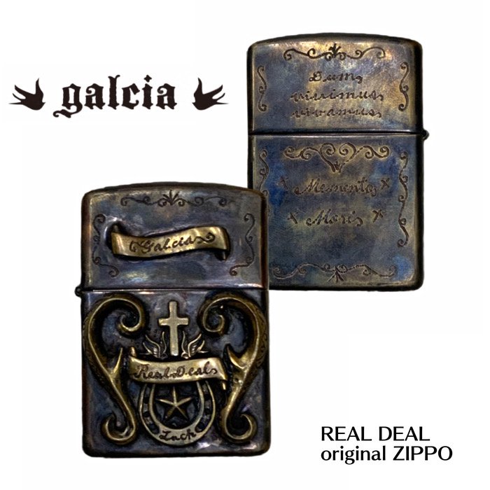 galcia/ガルシア】ジッポ/ REALDEAL別注 ホースシュー --- REAL DEAL