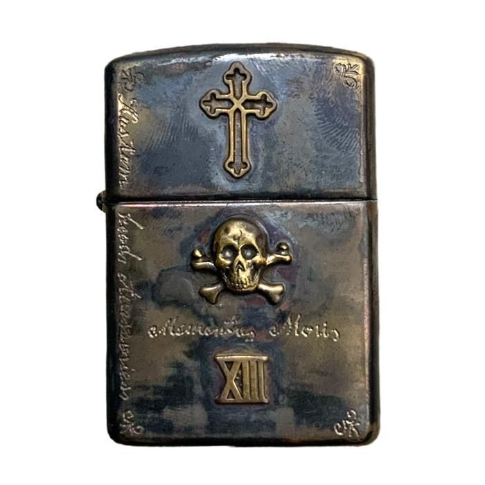 galcia/ガルシア】 BRASS ZIPPO/ SKULL & CROSS BONE/20ZP galcia/ガルシア】 BRASS ZIPPO/ SKULL & CROSS BONE/20ZP