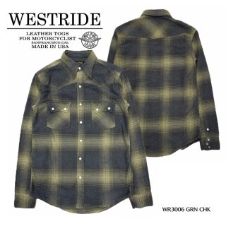 WESTRIDE/ȥ饤ɡĹµ/ WR3006 GRN CHK