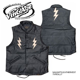 Vin&Age/󥢥ɥۥ٥/Naughty Leather Vest/TYPEVLJ7