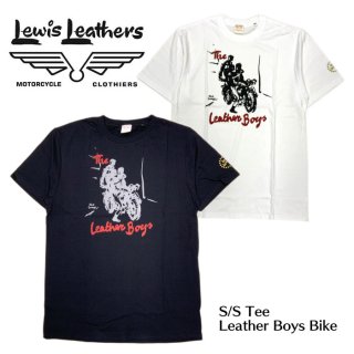 【Lewis Leathers/ルイスレザーズ】Tシャツ/ Leather Boys Bike