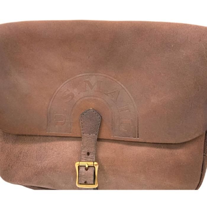 VASCO/ヴァスコ】 ROUGH OUT LEATHER POSTMAN SHOULDER BAG/VS