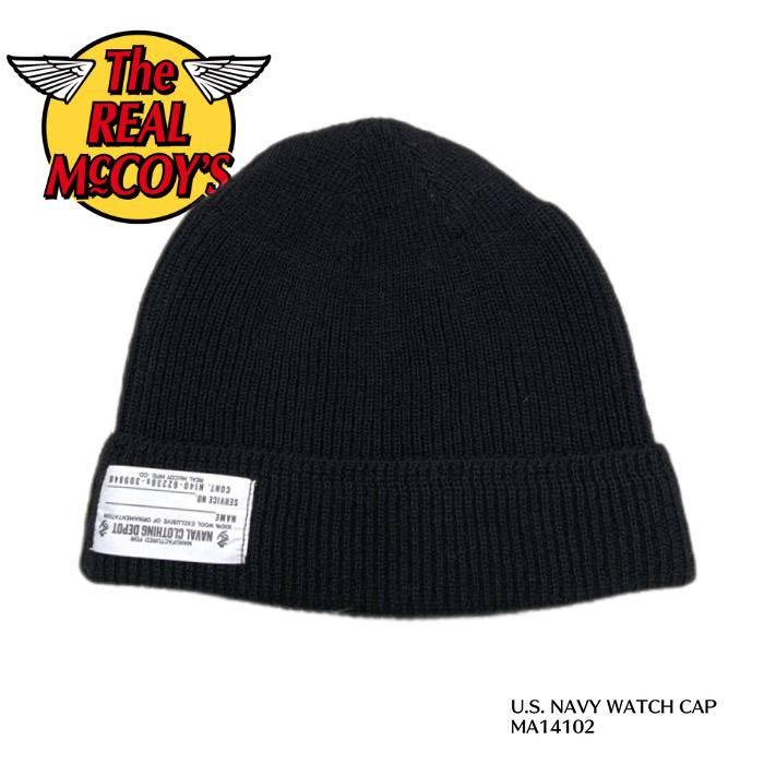 【THE REAL McCOY'S/リアルマッコイズ】 ニットキャップ/U.S. NAVY WATCH CAP/MA14102　--REAL  DEAL仙台(リアルディール仙台)