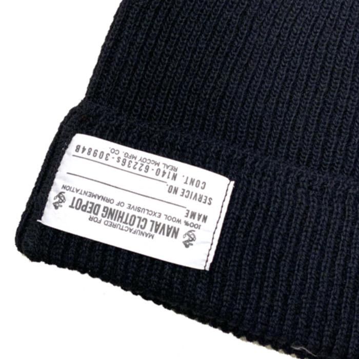 【THE REAL McCOY'S/リアルマッコイズ】 ニットキャップ/U.S. NAVY WATCH CAP/MA14102　--REAL  DEAL仙台(リアルディール仙台)