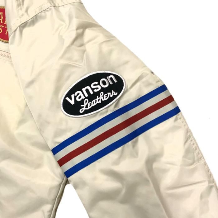 VANSON/バンソン】ナイロンレーシングジャケット/883V335