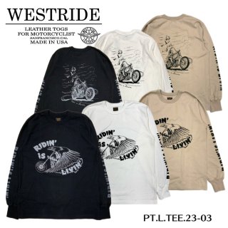 【WESTRIDE/ウエストライド】ロンT/PT.L.TEE 23-03