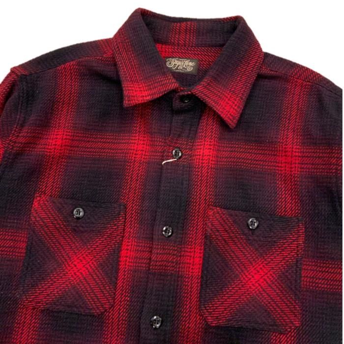 SUGAR CANE/シュガーケーン】長袖シャツ/SC29176 /OMBRE PLAID