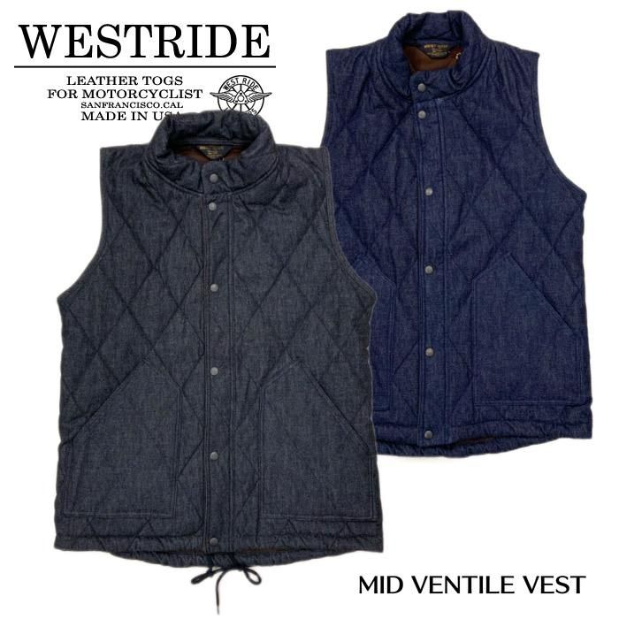 【WESTRIDE/ウエストライド】ベスト/MID VENTILE VEST REALDEAL仙台 【WESTRIDE/ウエストライド】ベスト/MID VENTILE VEST REALDEAL仙台