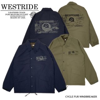 WESTRIDE/ȥ饤ɡۥ㥱å/CYCLE FUR WINDBREAKER: CHOPPER SAVED MY LIFE