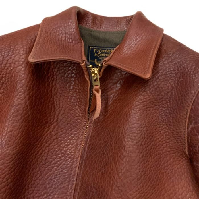 Y'2 LEATHER/ワイツーレザー】レザージャケット/BULL HIDE 3.0mm Y'2 LEATHER/ワイツーレザー】レザージャケット/BULL HIDE 3.0mm